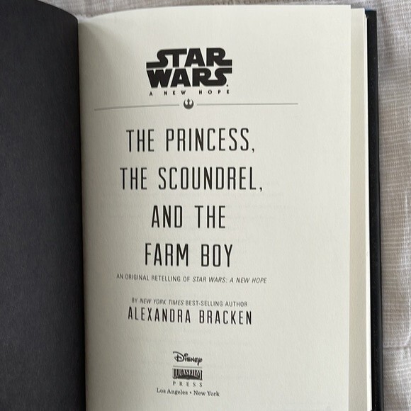Star Wars The Princess, The Scoundrel and the Farm Boy - Hardcover Book - Picture 5 of 7